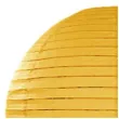 lampion papierowy kula zolty ciemny partydeco 35cm 1 szt