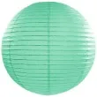 lampion papierowy mietowy 25 cm