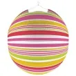 lampion papierowy paski hawaii amscan 25 cm