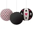 lampion papierowy place your bets amscan 24 cm 3 szt