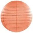 lampion papierowy pomaranczowy jasny 20 cm