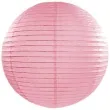 lampion papierowy rozowy 35 cm