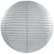 lampion papierowy szary 35 cm