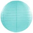 lampion papierowy tiffany blue 35 cm