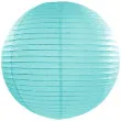 lampion papierowy tiffany blue 45 cm