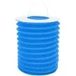 lampion papierowy walec 15 cm blekitny