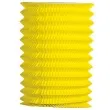 lampion papierowy walec zolty folat 16 cm