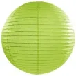 lampion papierowy zielone jabluszko 25 cm