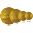 lampion papierowy zloty brokatowy 35 cm