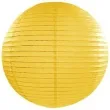 lampion papierowy zolty 35 cm