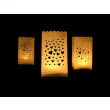 lampion torebki na swiece 11 5x7x19 cm 10 szt 1op