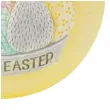 lampion wielkanocna kula happy easter zolty bartek candles 120 mm