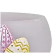 lampion wielkanocna kula z pisankami szara adpal 120 mm