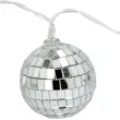 lampki dekoracyjne kule disco led srebrny boland 1 4 m