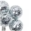 lampki dekoracyjne kule disco led srebrny boland 1 4 m
