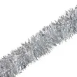 lancuch choinkowy classic 6 5 srebrny 6 5 cm 2 m arpex