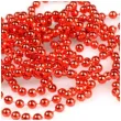 lancuch choinkowy korale czerwone arpex 4 mm 2 7 m