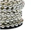 lancuch choinkowy korale long srebrne arpex 6 mm 6 m