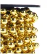 lancuch choinkowy korale long zlote arpex 6 mm 6 m