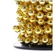 lancuch choinkowy korale long zlote arpex 6 mm 6 m