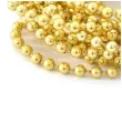 lancuch choinkowy korale zlote arpex 6 mm 2 7 m