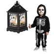 latarnia led halloweenowy domek partypal 11x5 cm