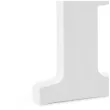 litera drewniana b biala partydeco