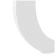 litera drewniana c biala partydeco
