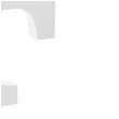litera drewniana f biala partydeco