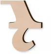 litera drewniana times a rozm m 106x130 mm