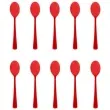 lyzki plastikowe classic czerwone partypal 10 szt