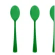 lyzki plastikowe classic zielone ciemne partypal 10 szt