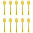 lyzki plastikowe classic zolte partypal 10 szt