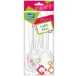lyzki plastikowe premium transparentne ravi 6 szt
