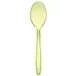 lyzki plastikowe zielone transparentne 18 cm 24 szt