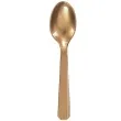 lyzki plastikowe zlote 15 cm 20 szt