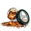 make up party brokat bio gruby pomarancz paint glow
