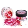 make up party brokat opalizujacy sredni czerwony paint glow