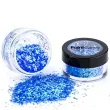 make up party brokat opalizujacy sredni niebieski paint glow