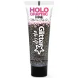 make up party brokat w zelu holo czarny paintglow 12 ml