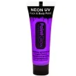 make up party farba do makijazu uv fioletowy neon paintglow 13 ml