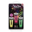 make up party farba do makijazu uv pro mix paint glow 3x12 ml