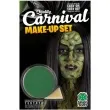 make up party farba do makijazu z gabeczka zielona carnival toys 10 g