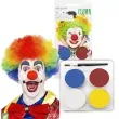 make up party farbki do twarzy klaun amscan