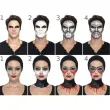 make up party halloween demoniczny wampir smiffys zestaw