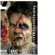 make up party halloween krwawe zombie smiffys zestaw