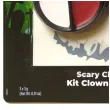 make up party halloween maly klaun smiffys zestaw