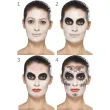 make up party halloween meksykanska dama smierci smiffys zestaw