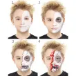 make up party halloween straszna postac smiffys zestaw
