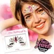 make up party krysztalki na twarz flaming paint glow